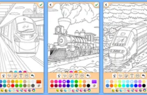 Train Game: Coloring Book – SU