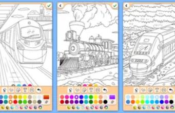 Train Game: Coloring Book – SU