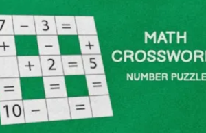 Math Crossword — Number Puzzle – SU